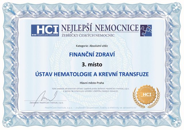 UHKT NNČR certifikát